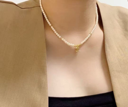 Chanel pearl necklace
