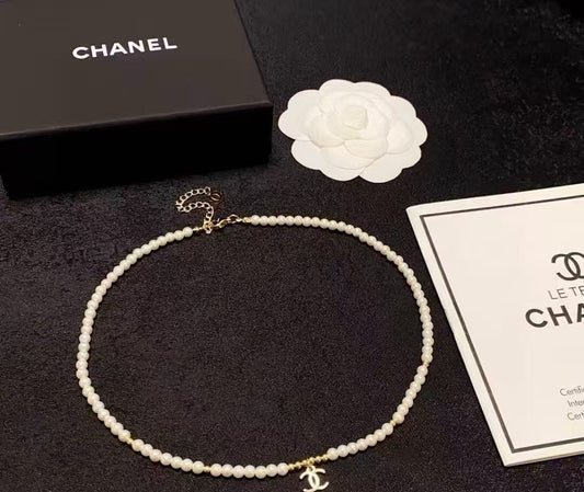 Chanel pearl necklace