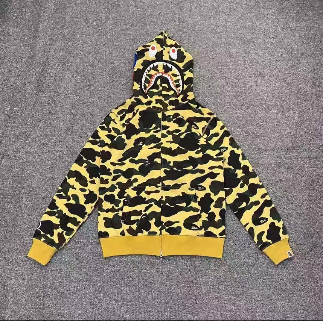 BAPE-SHARK Hoodies