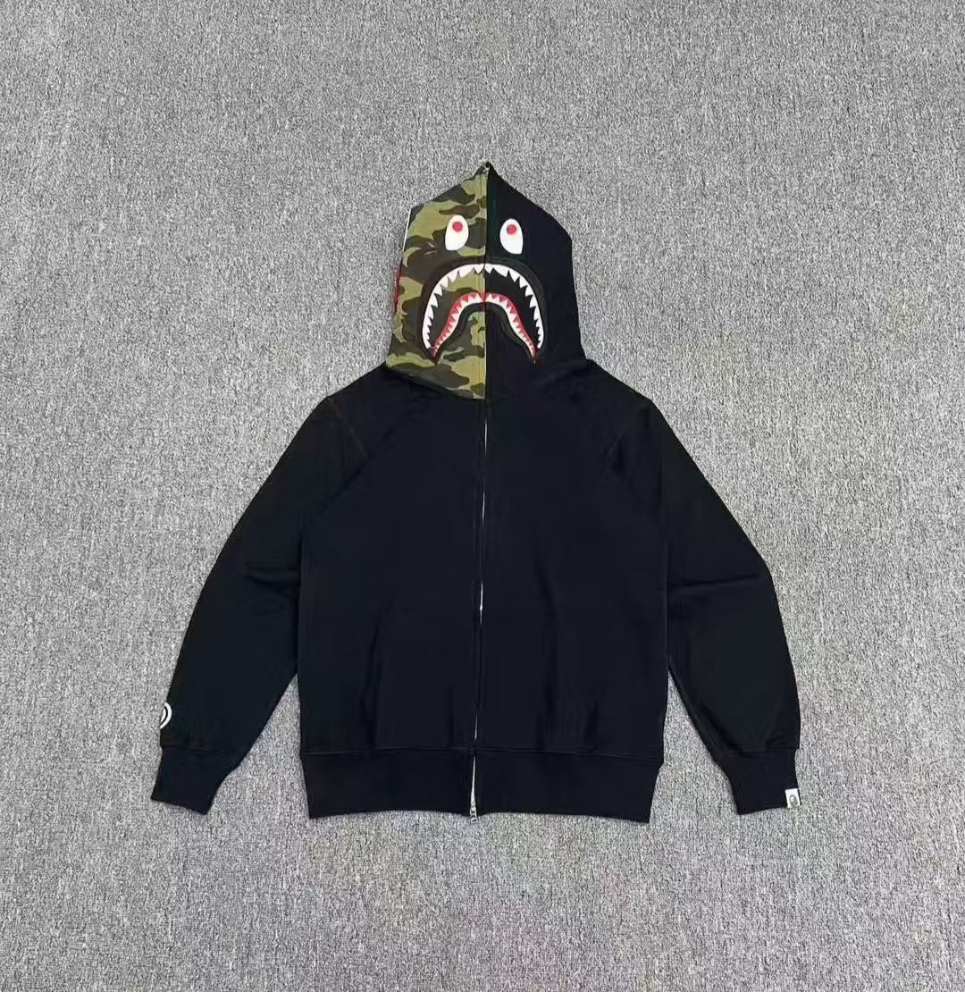 BAPE-SHARK Hoodies