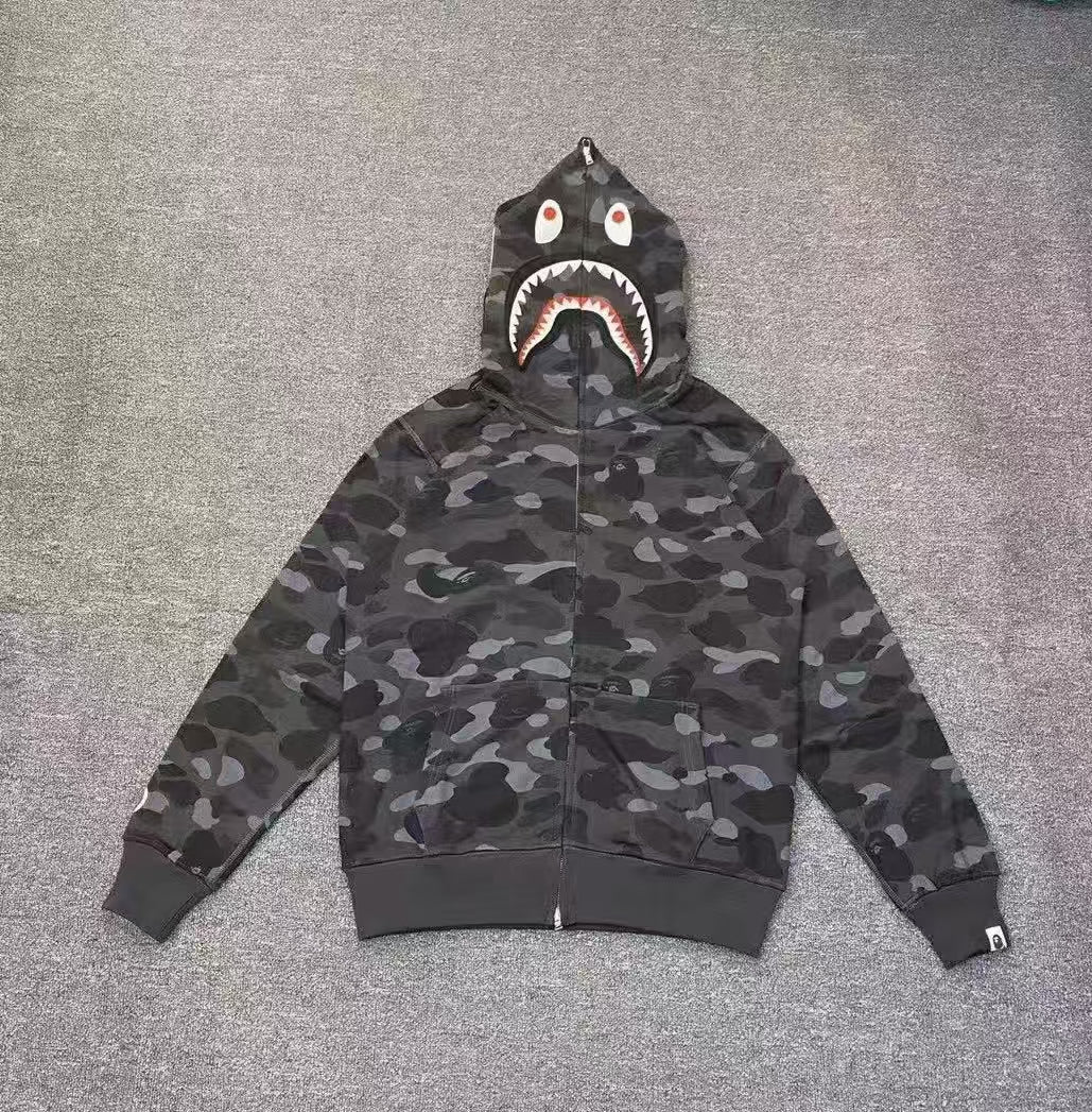 BAPE-SHARK Hoodies