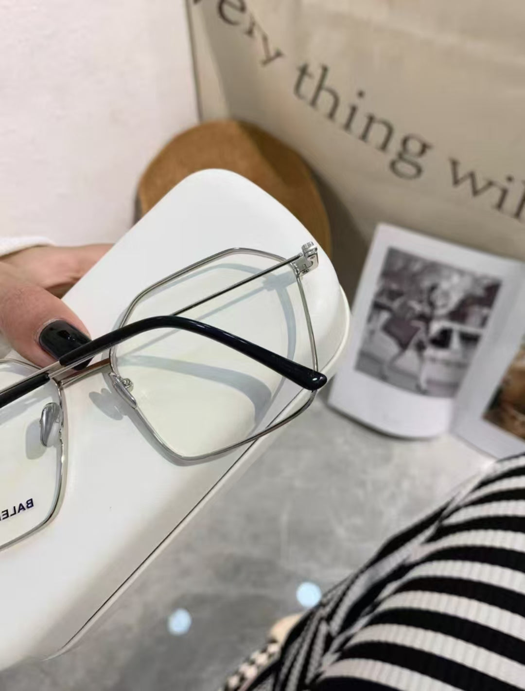 Balenciaga/ Parisian glasses