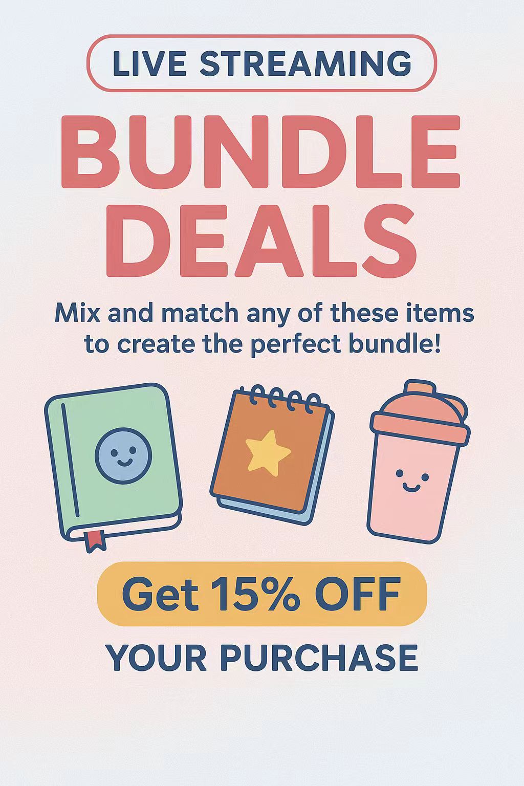 Claim from  Live-streaming BUNDLE 1