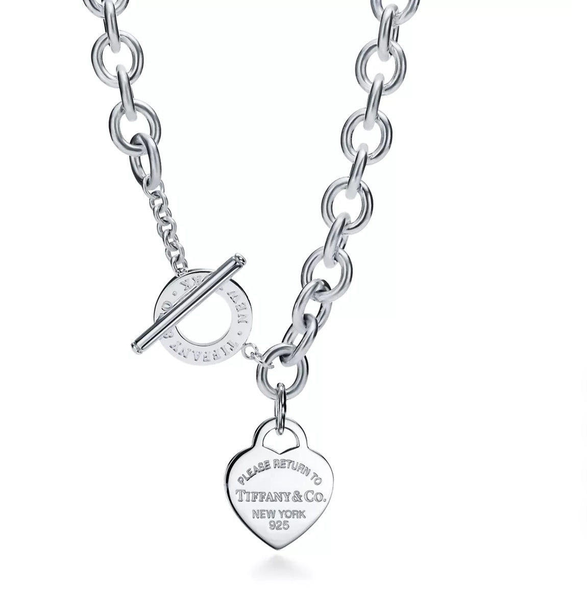 Return to Tiffany heart tag toggle necklace