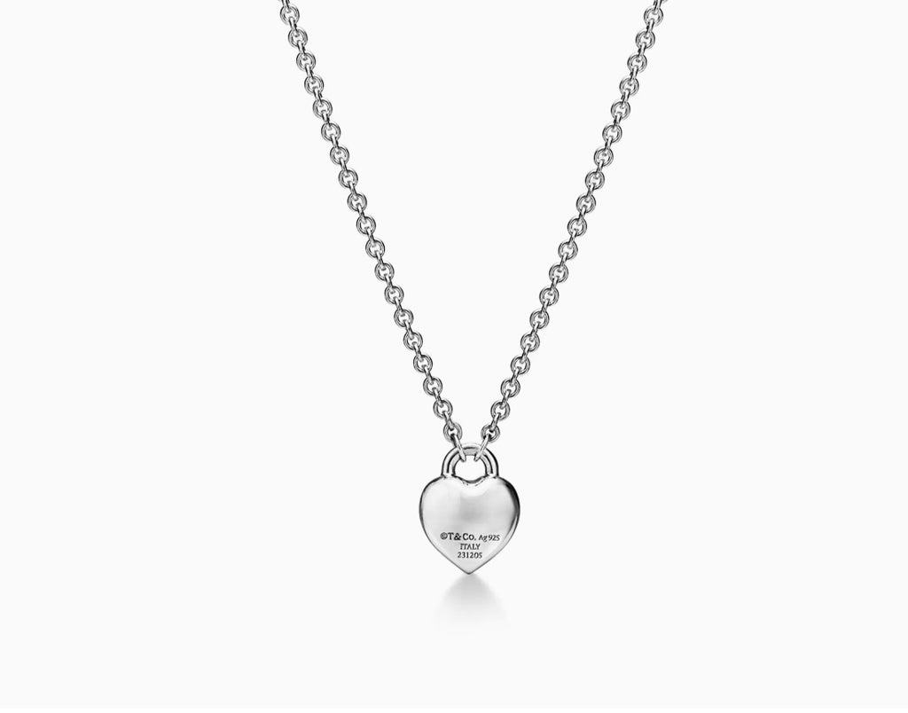 Return to Tiffany Full Heart Pendant in Sterling Silver