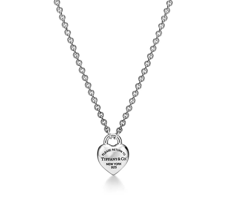 Return to Tiffany Full Heart Pendant in Sterling Silver